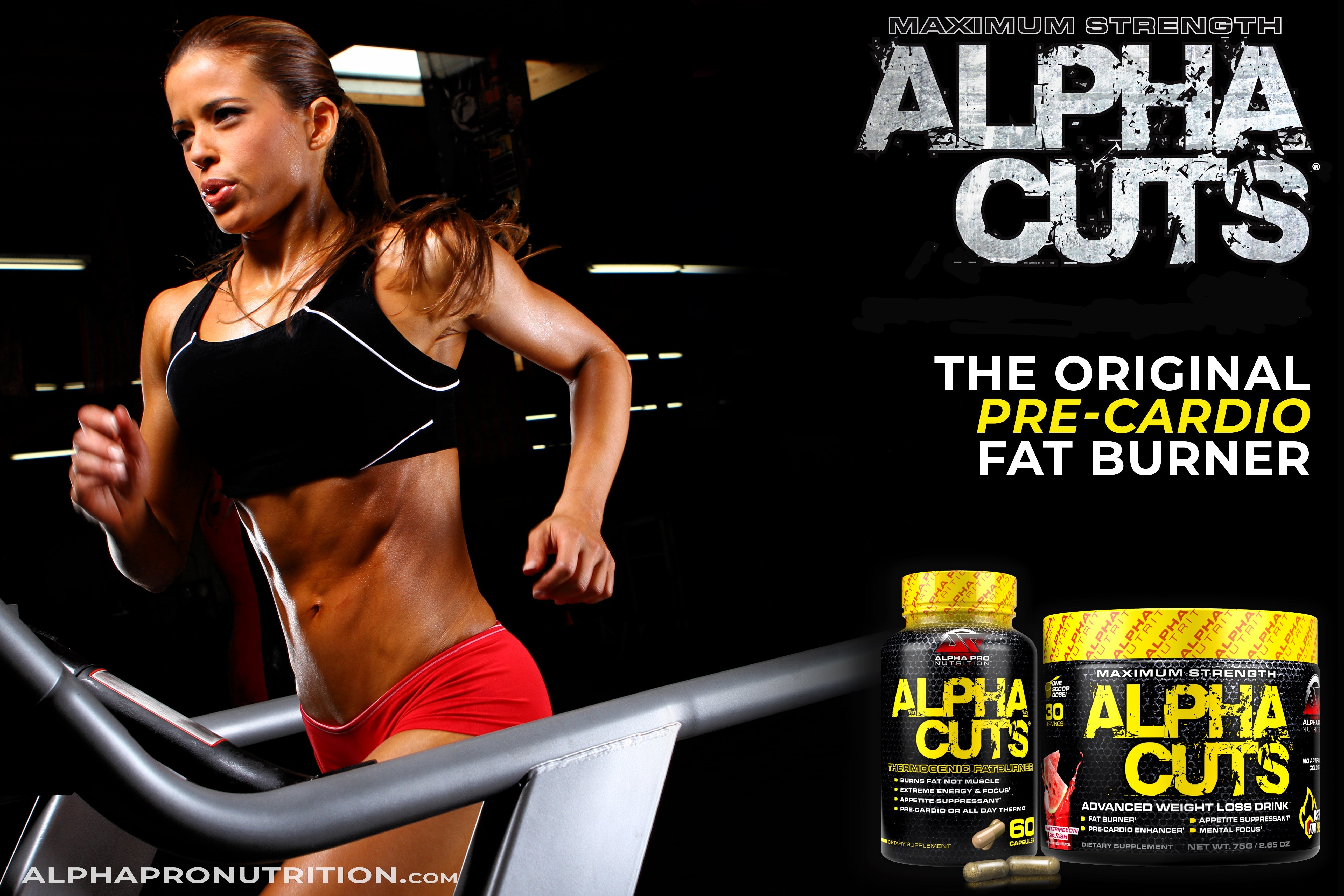 ALPHA CUTS Best Fat Burner pre cardio!