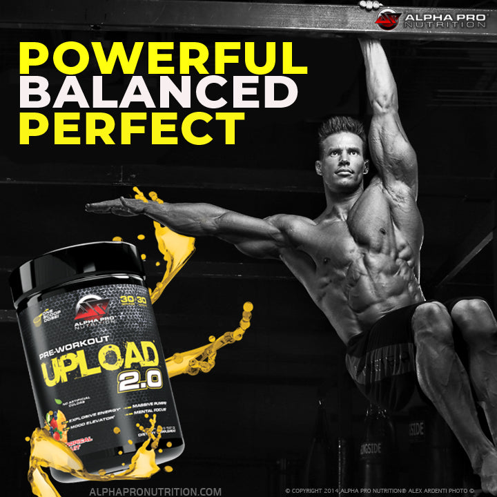 Best pre workout UPLOAD 2.0 Alpha Pro Nutrition